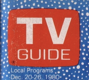 TV Guide Logo Christmas 1980
